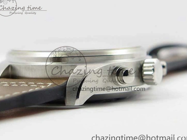 MIROTIME 0414 Pilot Chrono IW377726 ZF 1:1 Best Edition Green Dial on Brown Leather Strap A Trendsetting 7125